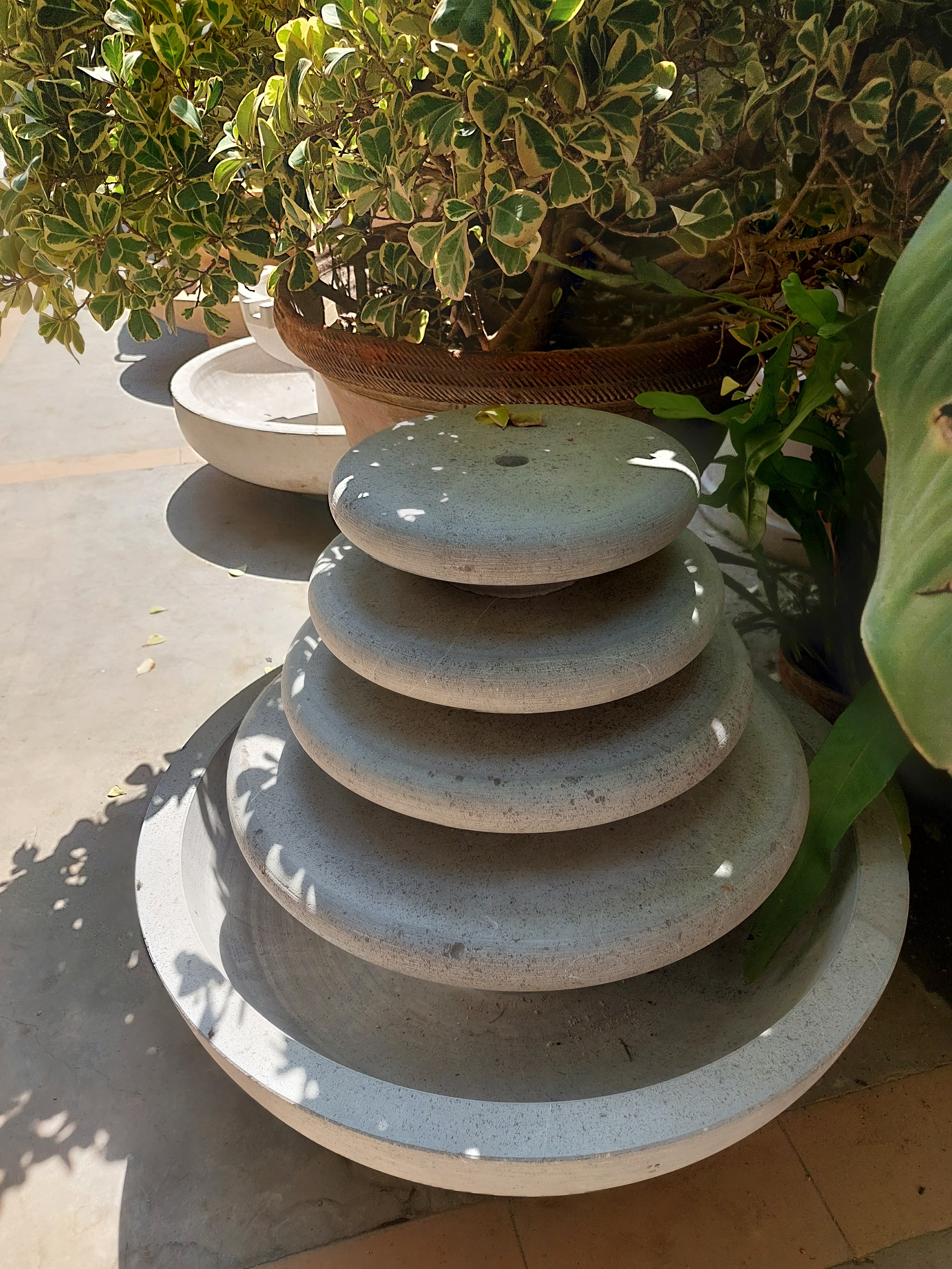 Stone Zen Fountain
