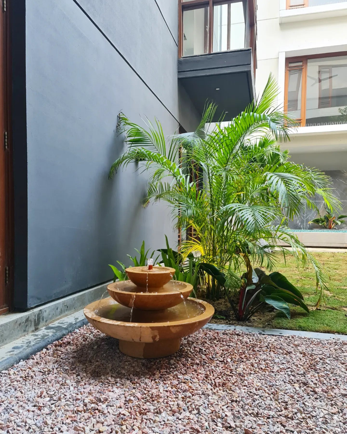 Stone 2 Tier Fountain
