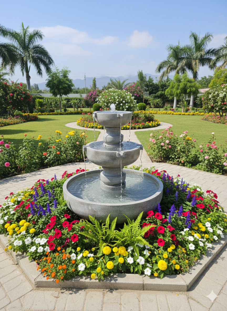 Stone classical large fountains