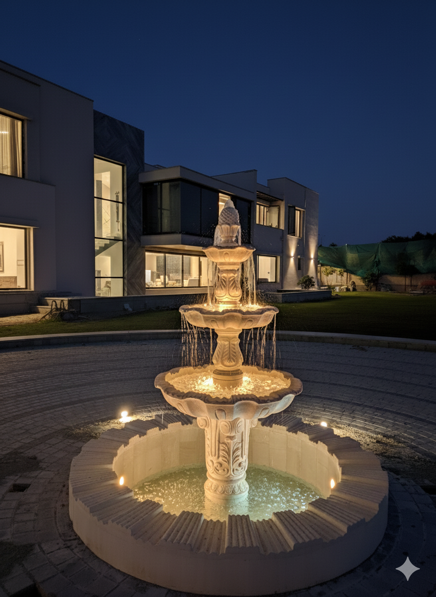 Stone classical large fountains
