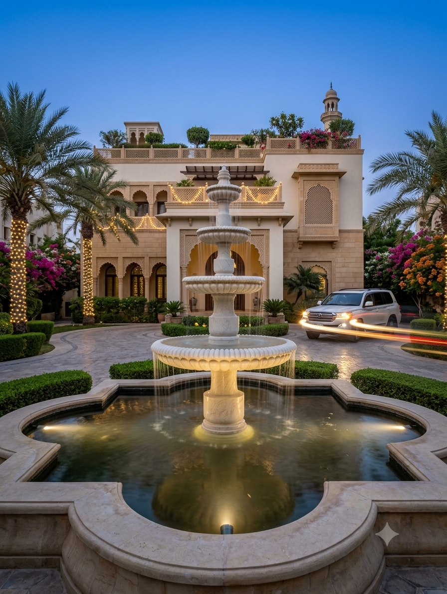 Stone classical large fountains